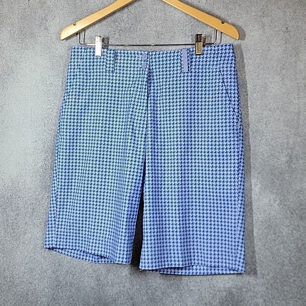 Nike Golf Blue Checkered Fit-Dry Golf Pants - Picture 15 of 16